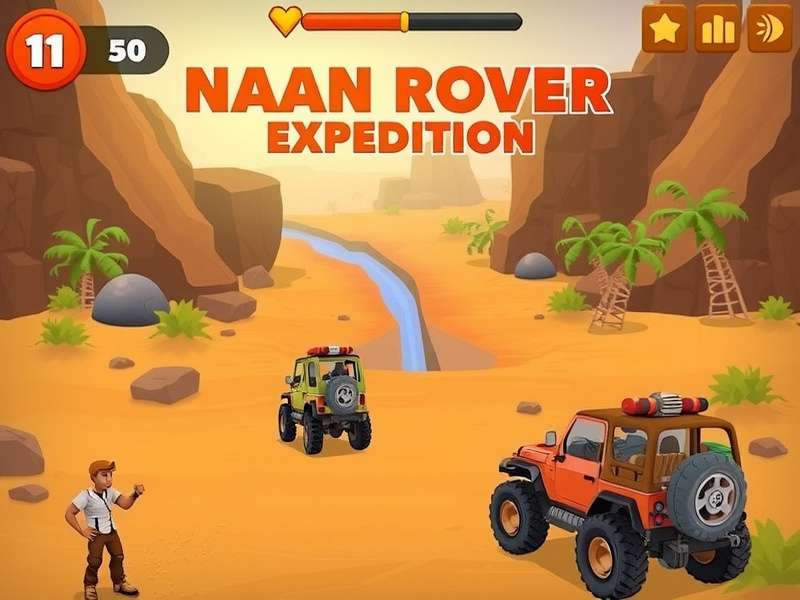 Naan Rover Expedition Game Screenshot